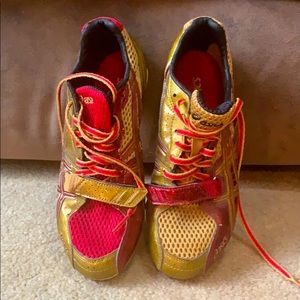 ASICS track shoes